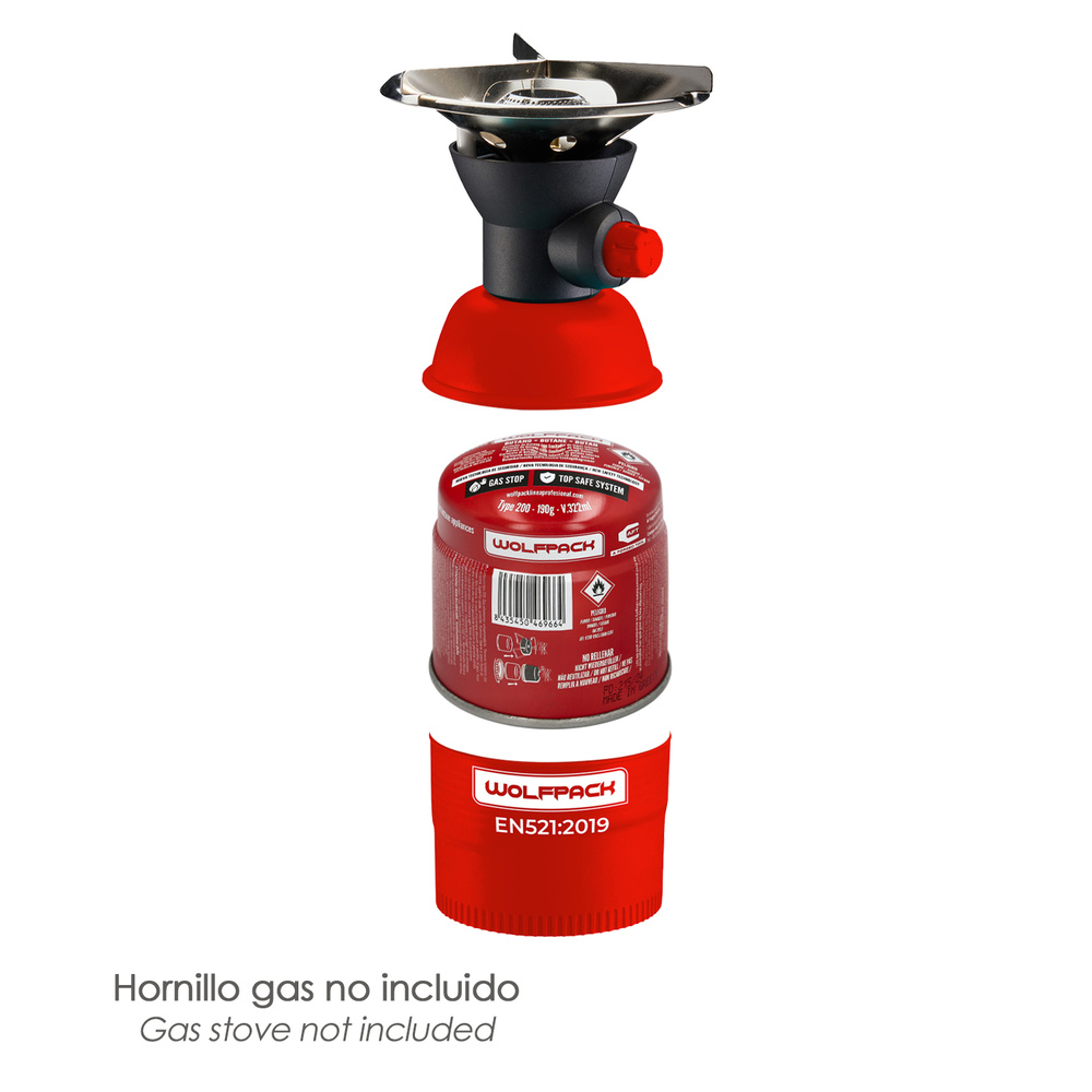 Cartucho Gas 0,190 Kg Ce En417 demostracion